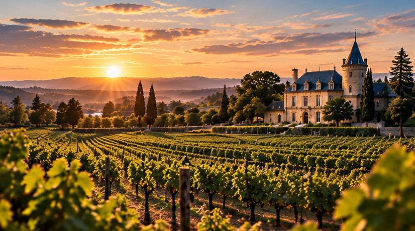 Vineyard landscape