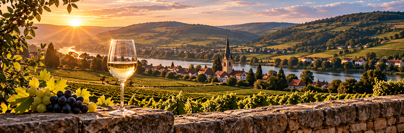 European vineyard landscape
